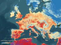Hot surfaces during Europe s heatwave seen by Sentinel 3 2048×1536 1