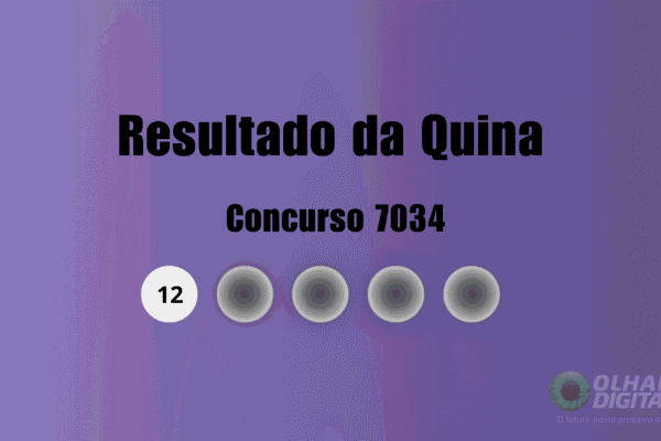 Resultado quina concurso 7034