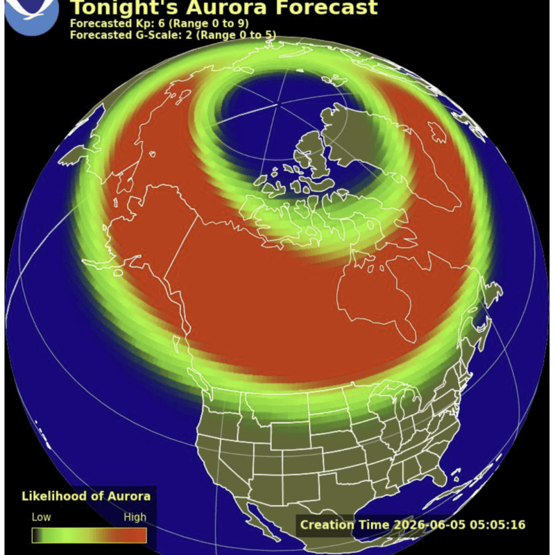 Jun 5 26 Aurora forecast e1780650395266