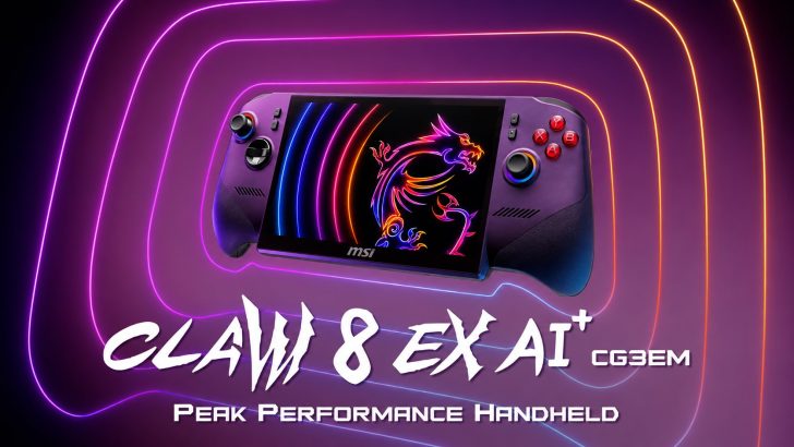 MSi Claw 8 EX AI featured 728×410 1