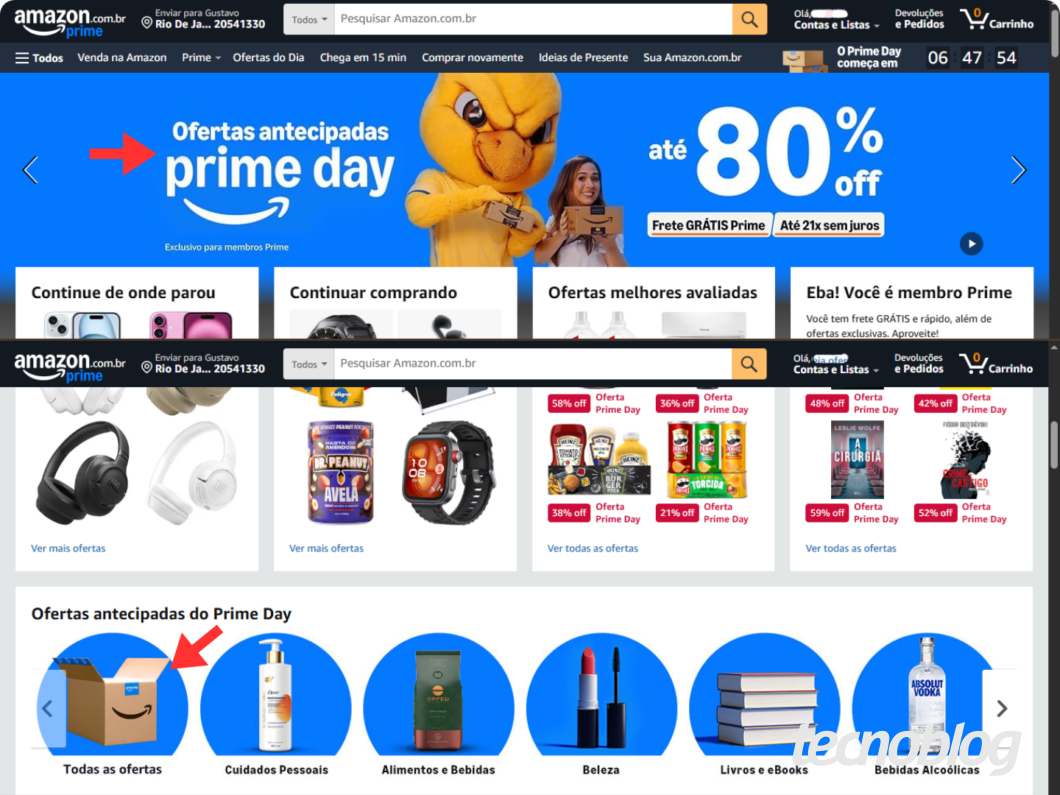 Acesso a pagina prime day da amazon 1060×795 1
