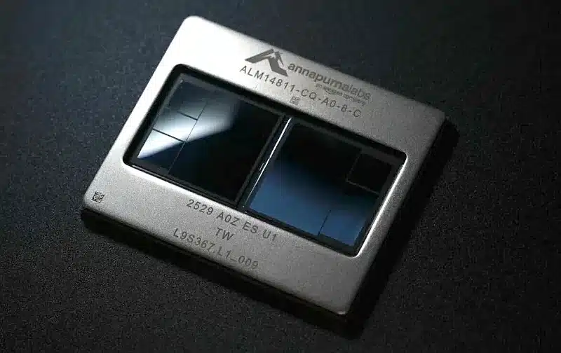 Amazon trainium 3 chip