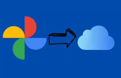 Como transferir fotos do google fotos para o icloud