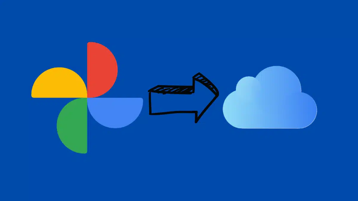 Como transferir fotos do google fotos para o icloud