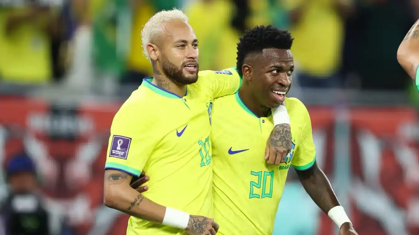 Neymar e vini jr copa 2026