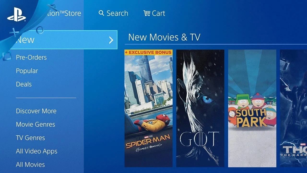 Playstation store movies