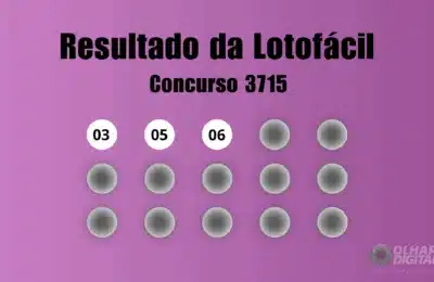 Resultado lotofcil 3710