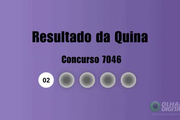 Resultado quina concurso 7046