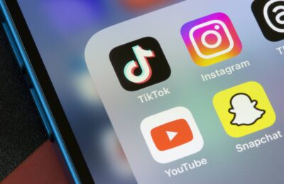 Tiktok instagram youtube snapchat
