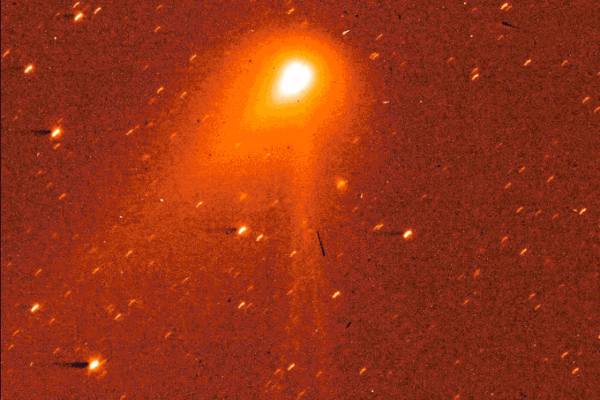 JANUS sees Comet 3I ATLAS in different colours