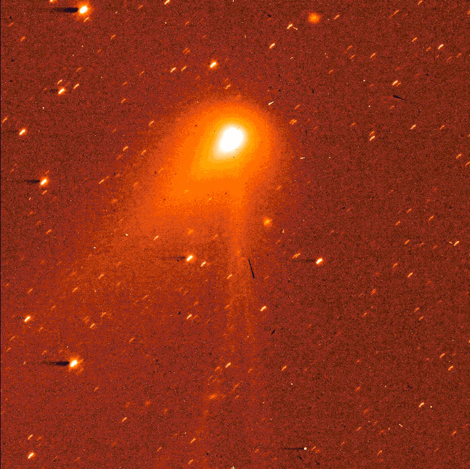 JANUS sees Comet 3I ATLAS in different colours