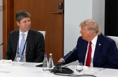 Sam Altman e Donald Trump OpenAI USA 640×400 1