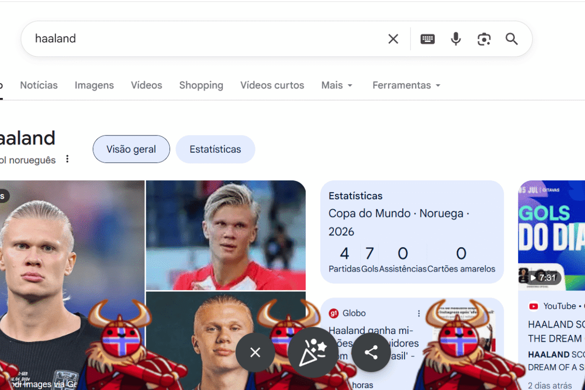 Haaland google