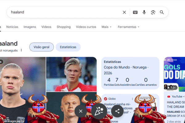 Haaland google