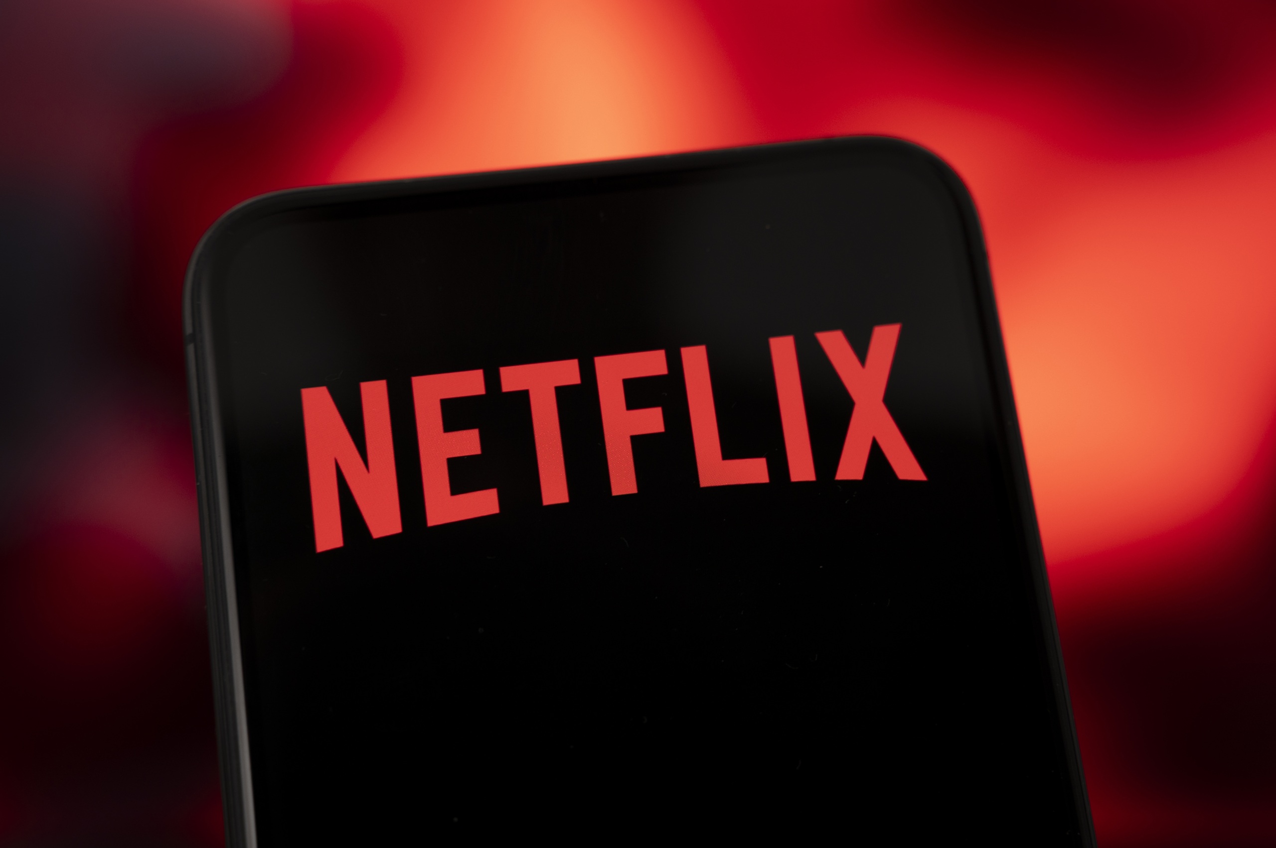 Paris,,France, ,February,16,,2026:,Netflix,Logo,Displayed,On