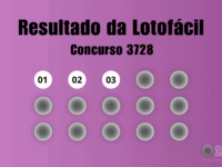 Resultado lotofcil 3728
