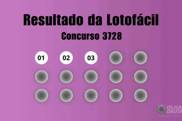 Resultado lotofcil 3728