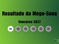 Resultado mega sena 3027