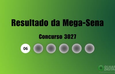 Resultado mega sena 3027